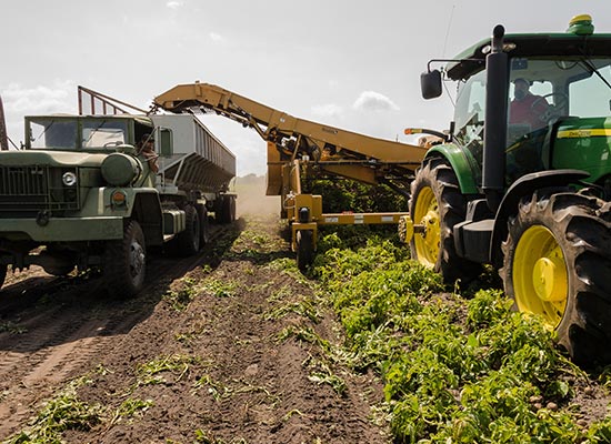 Harvesting machinery